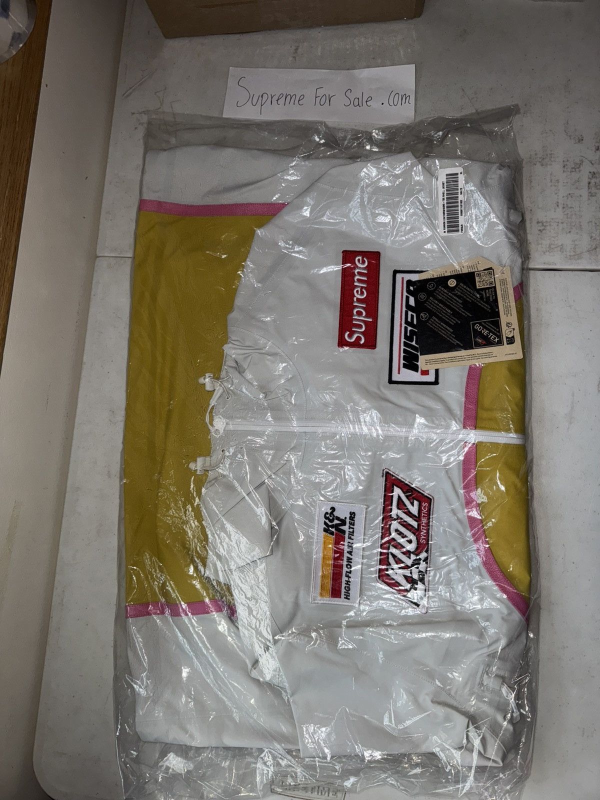 Supreme Supreme Vanson Leathers GORE-TEX Shell Jacket Size US XL / EU 56 / 4 - 5 Thumbnail