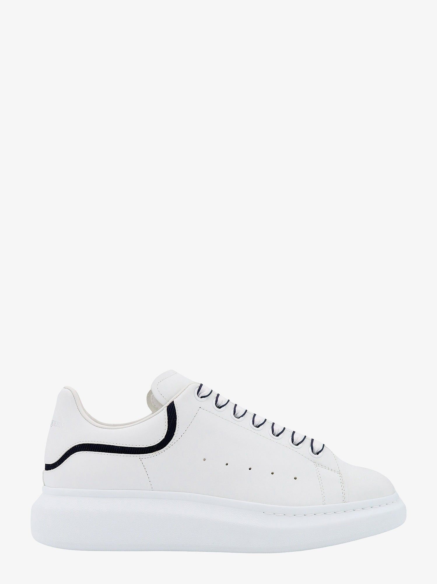 image of Alexander Mcqueen Larry Man White Sneakers, Men's (Size 9)