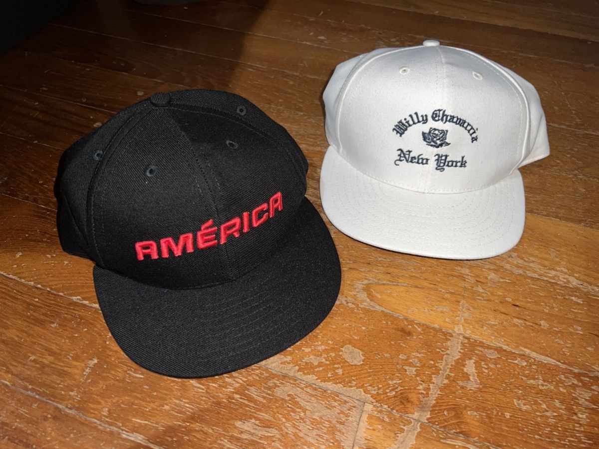 Willy Chavarria 2 X SNAPBACK CAPS WITH TAGS Size ONE SIZE - 1 Thumbnail