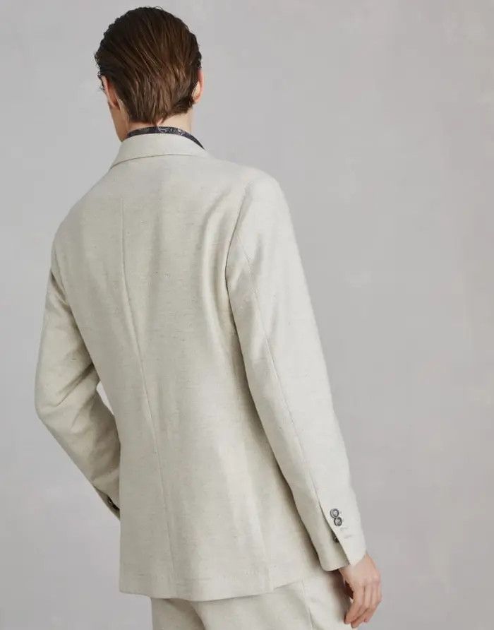 Brunello Cucinelli o1w1db10226 Suit Type Jacket in Medium Yellow Size US S / EU 44-46 / 1 - 3 Thumbnail