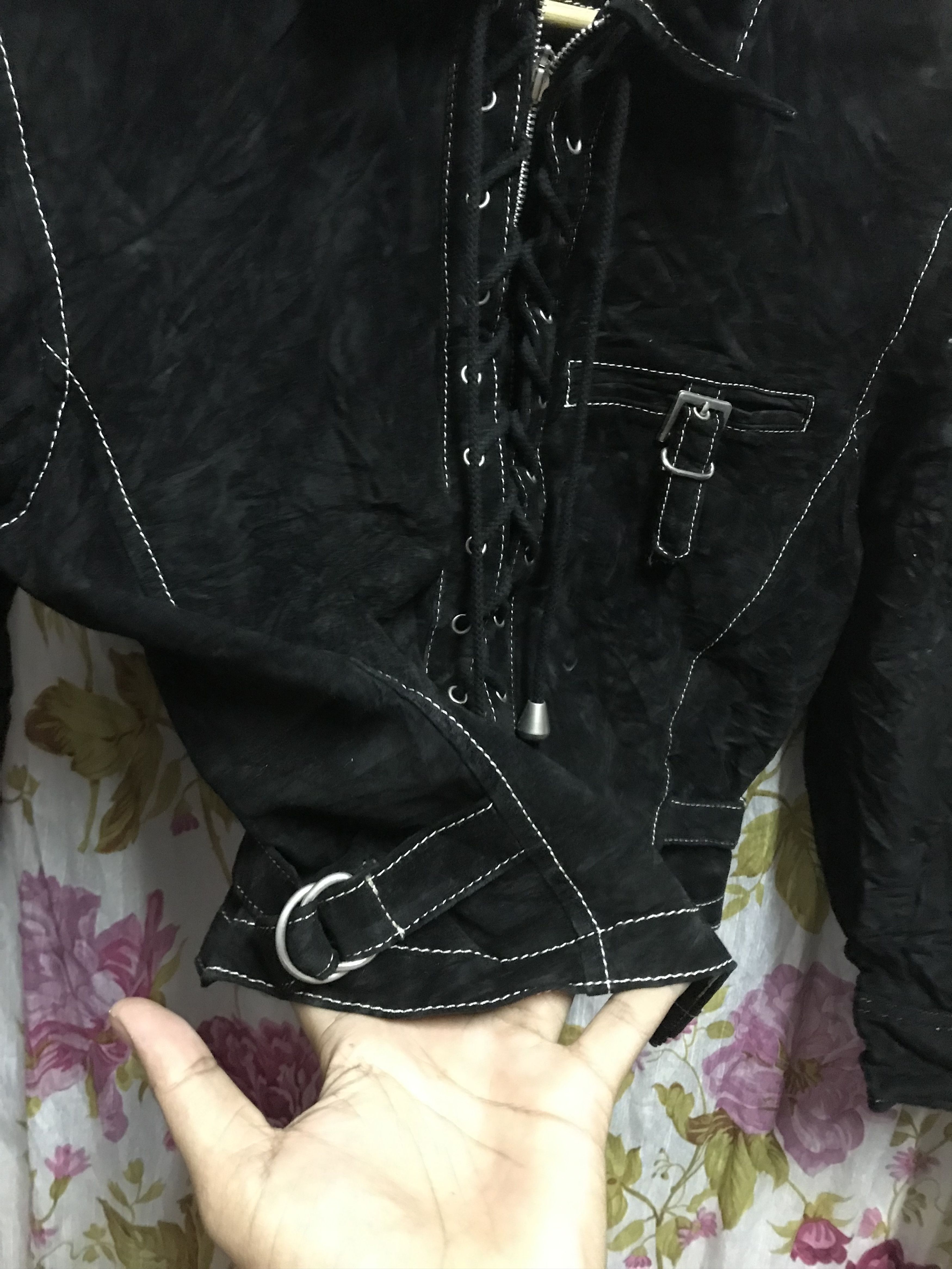 Jean Paul Gaultier LIMITED SUEDE LEATHER JUNIOR GAULTIER LIKE JACKET Size S / US 4 / IT 40 - 9 Thumbnail