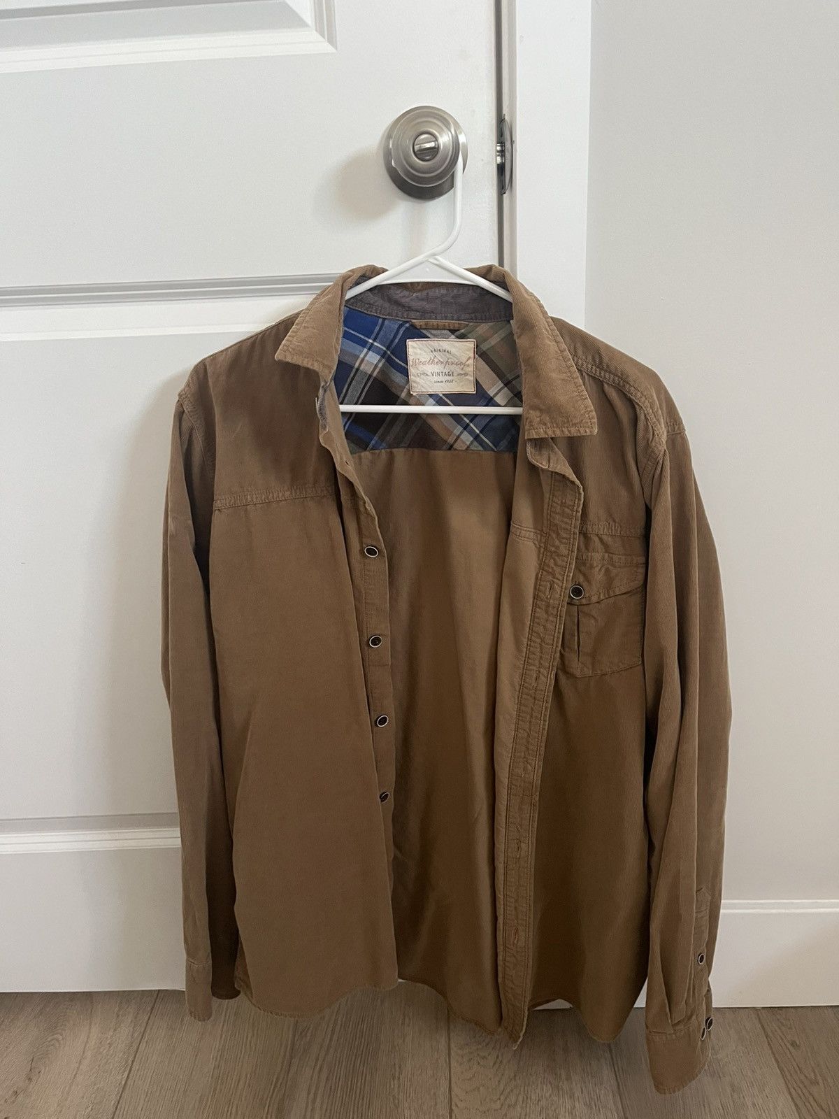 Weatherproof Vintage brown corduroy shirt Size US L / EU 52-54 / 3 - 1 Thumbnail