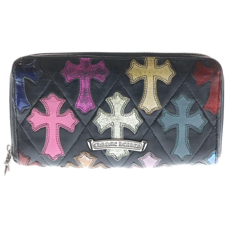 Chrome Hearts Chrome Hearts Multi cross leather patch cemetery wallet Size ONE SIZE - 1 Thumbnail