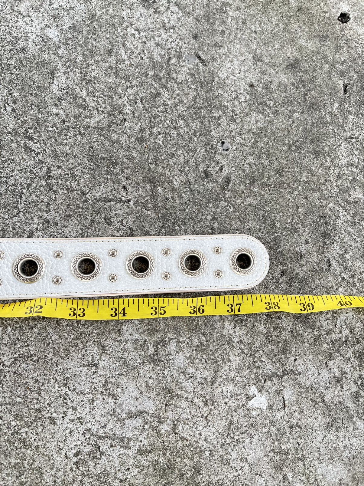 Japanese Brand White single hopked belts Size ONE SIZE - 9 Thumbnail