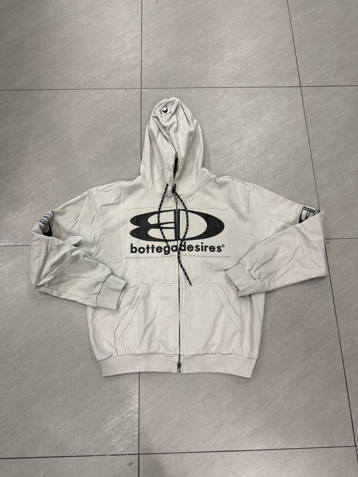 Bottega Desires Bottega Desires Tech Zip Up Hoodie Large Size US L / EU 52-54 / 3 - 1 Thumbnail