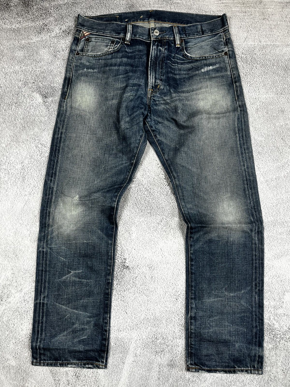 Polo Ralph Lauren × RRL Ralph Lauren × Vintage Ralph Lauren USA style denim size 34/30 Size US 34 / EU 50 - 1 Thumbnail