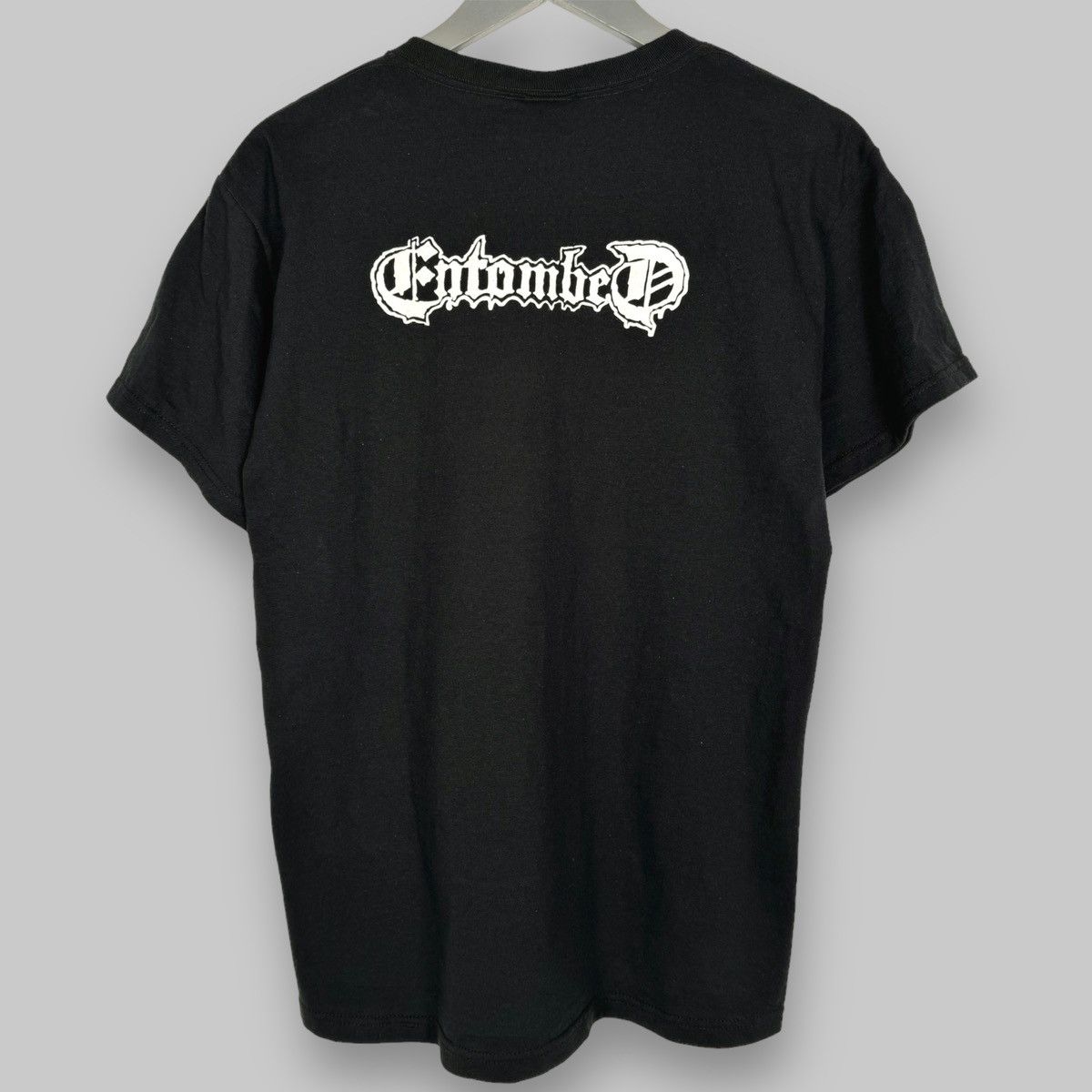 Band Tees Vintage Early 00s Entombed ‘When in Sodom’ Euro T Shirt Size US M / EU 48-50 / 2 - 2 Thumbnail