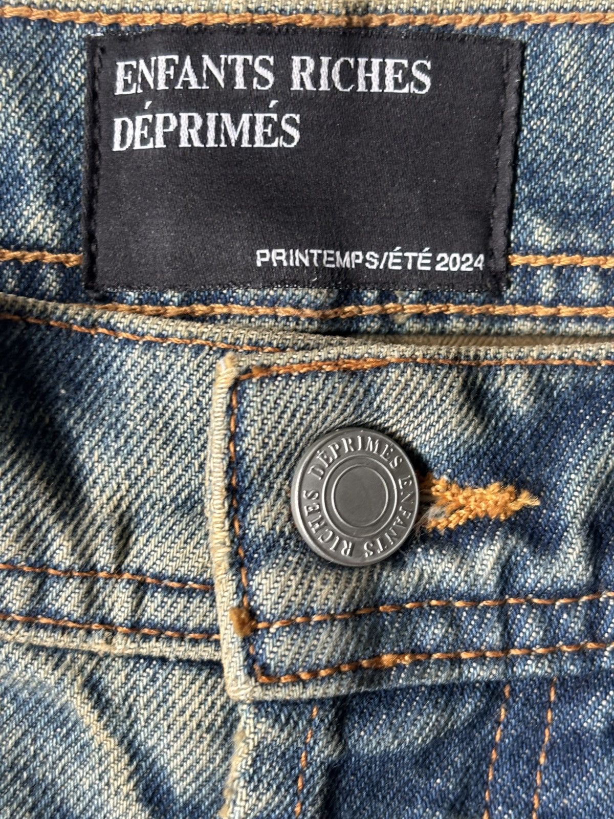 Enfants Riches Deprimes SS24 “Corpse Pose” Denim Size US 32 / EU 48 - 3 Thumbnail