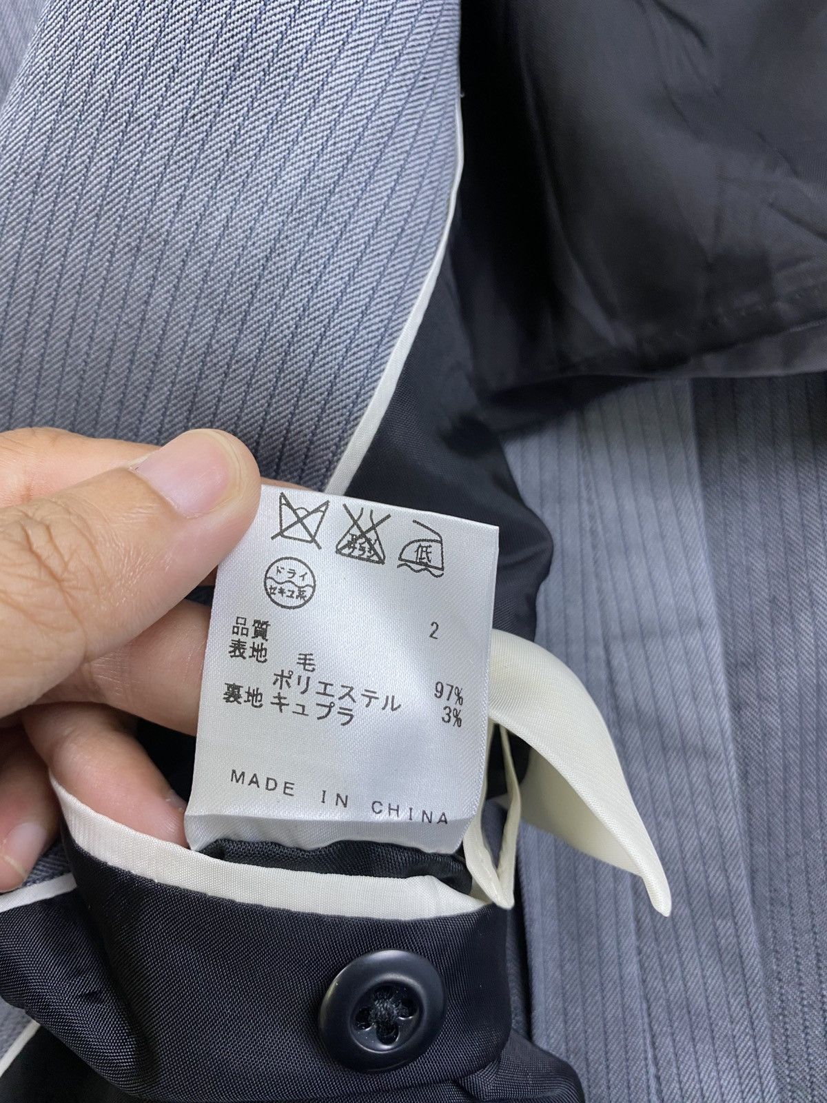 Calvin Klein × Japanese Brand × Vintage Vintage Calvin Klein Platinum Double Button Blazer Jacket Size US M / EU 48-50 / 2 - 12 Thumbnail