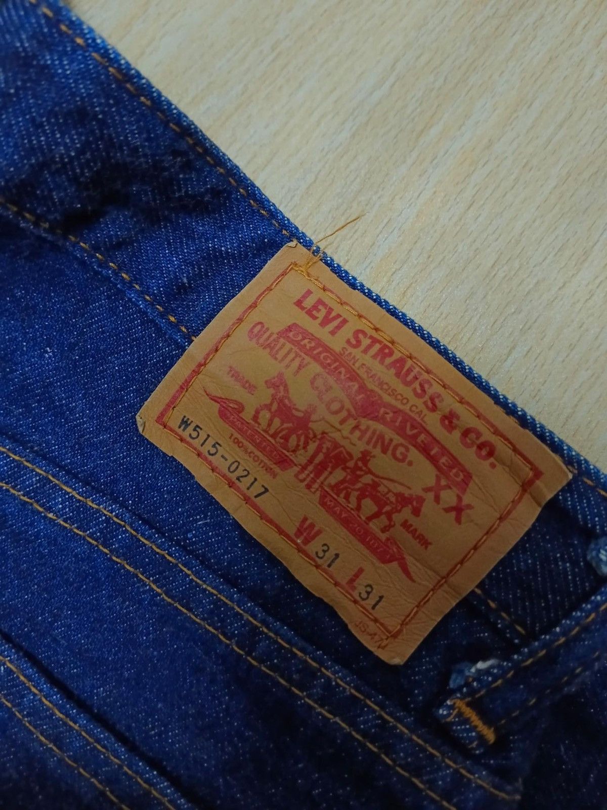 Levi's Vintage Levis 515 Straight Cut Jeans Size US 31 - 4 Thumbnail