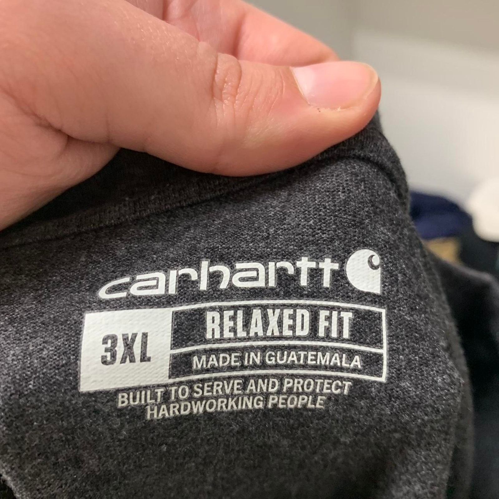Carhartt × Vintage Y2K Carhartt Baggy Graphic Print Work T-shirt Size US XXL / EU 58 / 5 - 5 Thumbnail