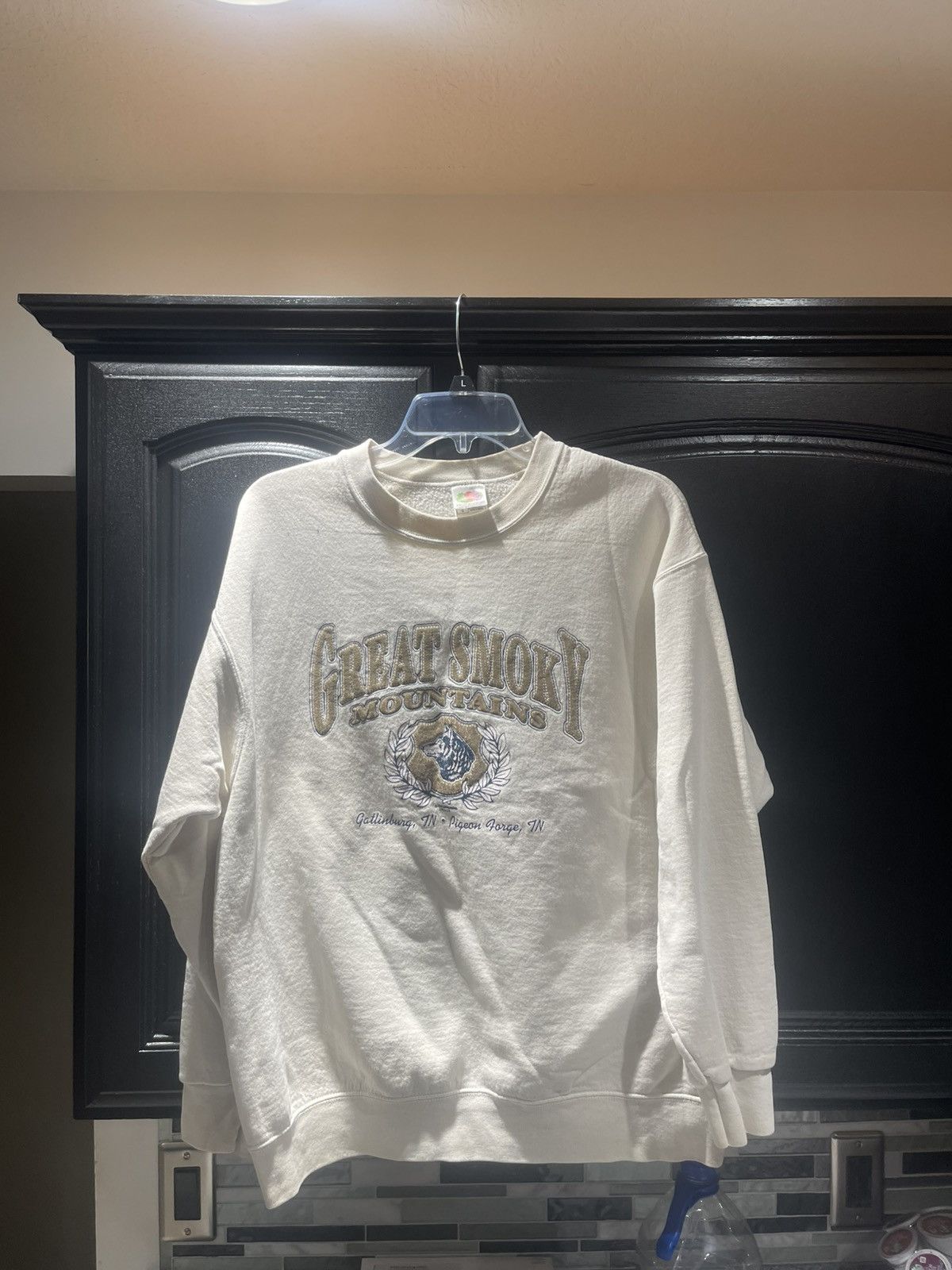 Fruit Of The Loom Vintage 1990s Great Smokey Mountains Sweatshirt (L) Size US L / EU 52-54 / 3 - 1 Thumbnail
