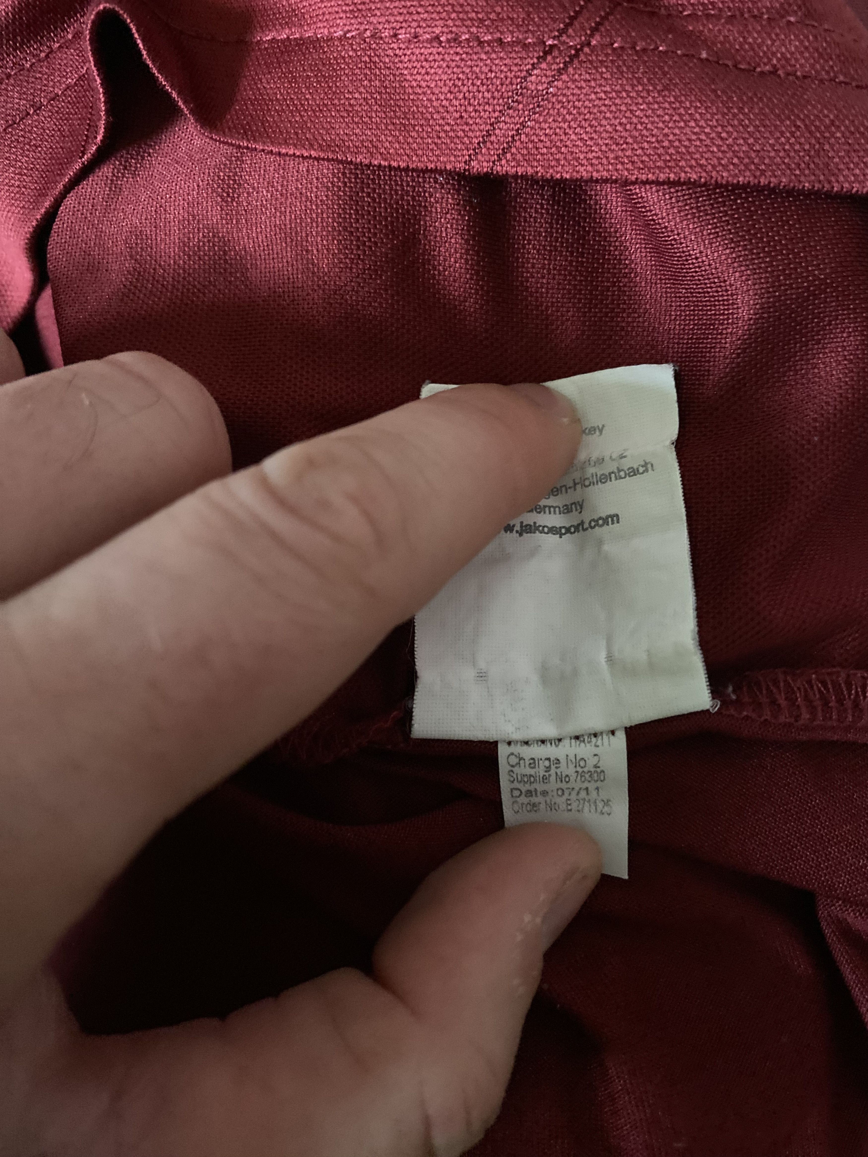 Other Football Jersey HANNOVER 96 2011 - 2012 - Jako - M - UNIQUE Size US M / EU 48-50 / 2 - 4 Thumbnail