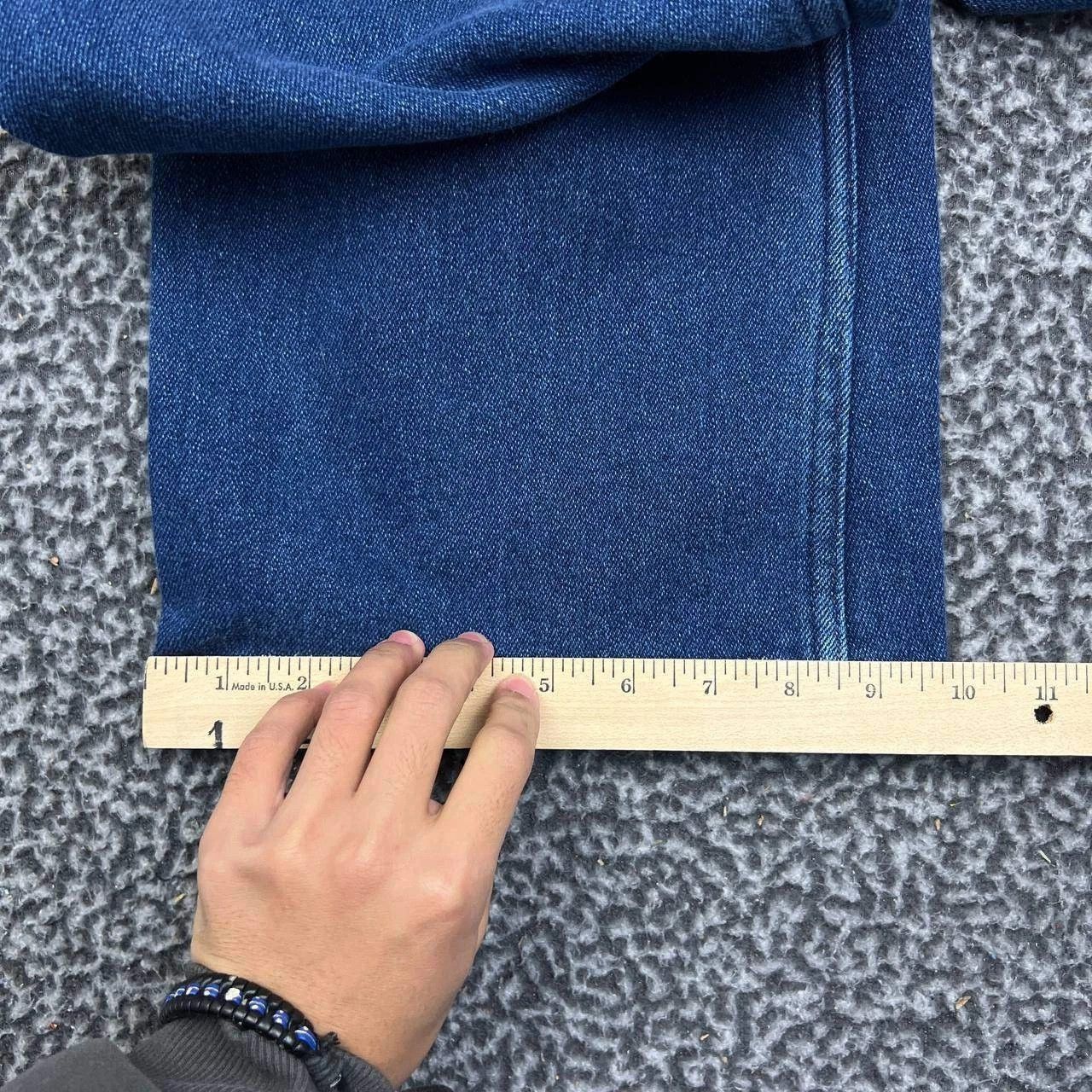 Wrangler Vintage Wrangler Jeans Men 48x32 Denim Pants Straight Pocket Size US 32 / EU 48 - 4 Thumbnail