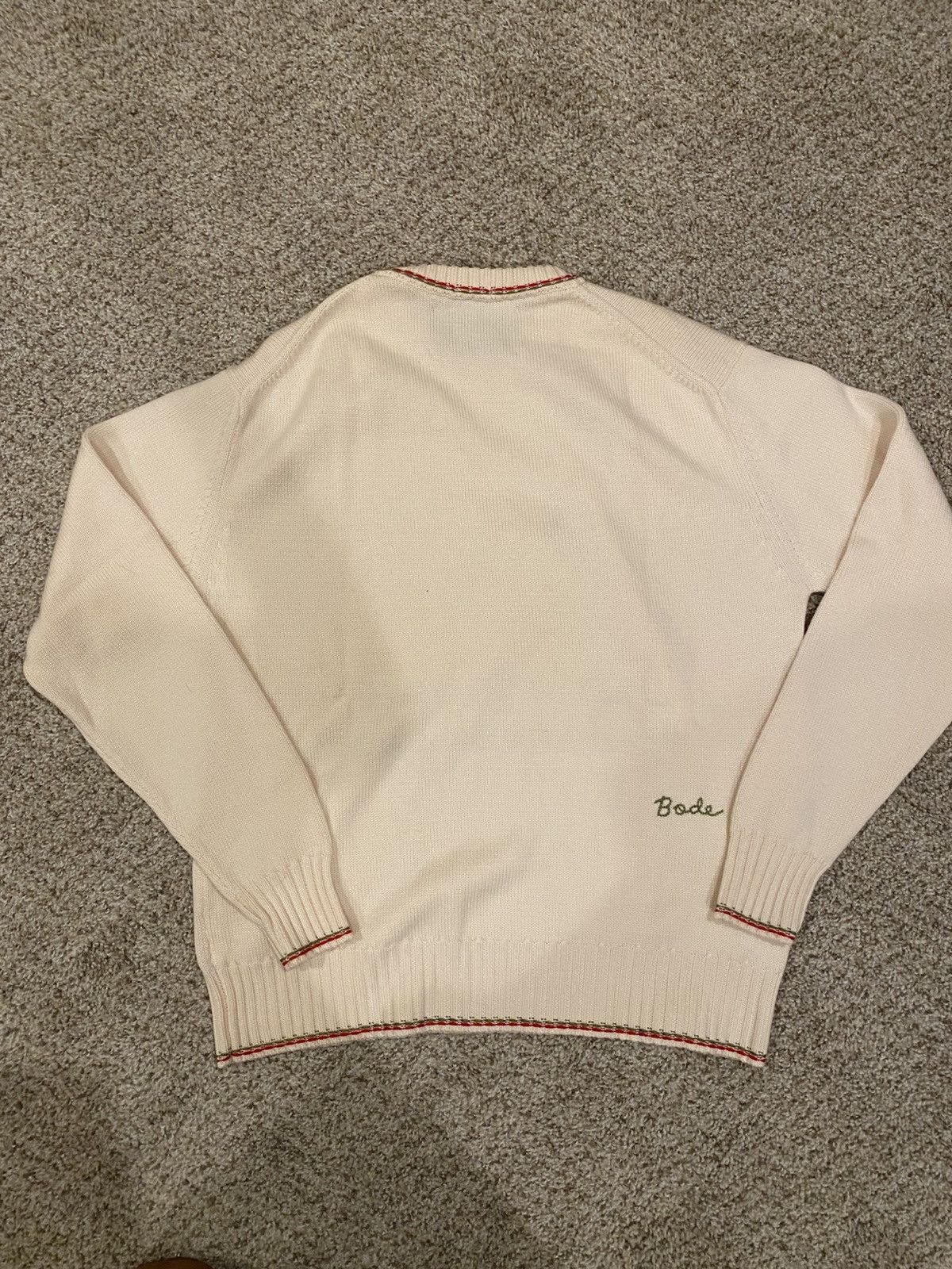 Bode BODE Merino Wool Sweater Sz M/L Size US M / EU 48-50 / 2 - 5 Thumbnail