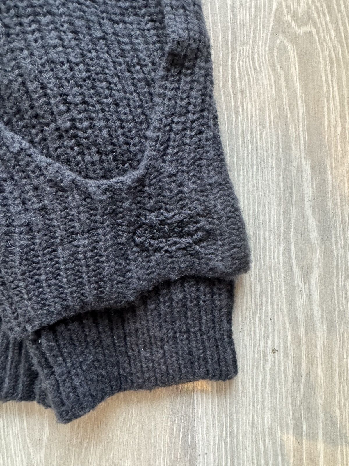 Ojardorf O. FILES Black Interlaced Cardigan Size US L / EU 52-54 / 3 - 7 Thumbnail