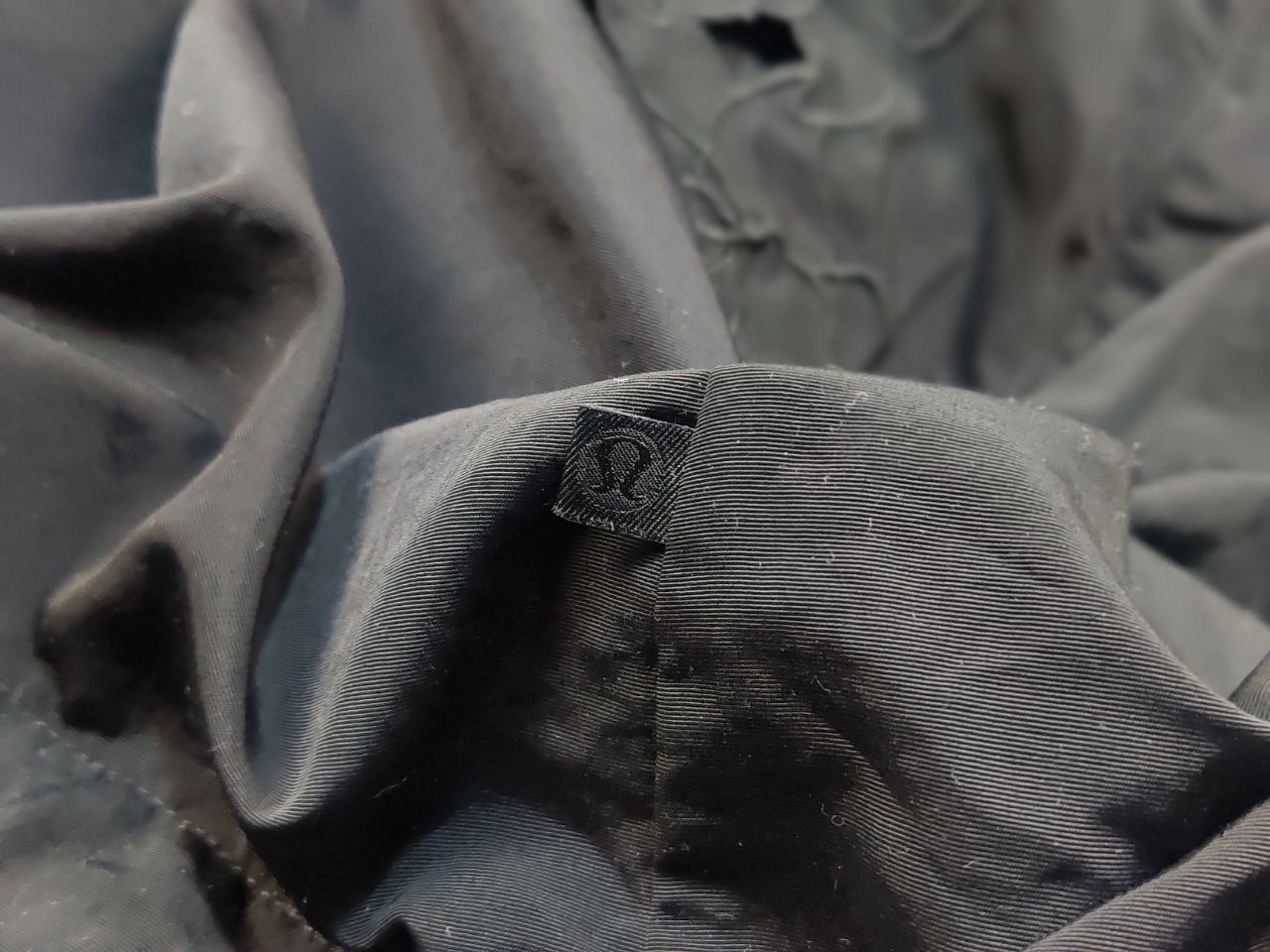 Lululemon LuluLemon Flower Patterned Hooded Parka Black Nylon Jacket Size L / US 10 / IT 46 - 24 Thumbnail