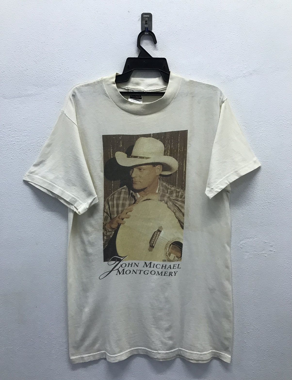 Band Tees × Tultex × Vintage Vintage Tultex John Michael Montgomery Tour 96-97 Shirt Size US L / EU 52-54 / 3 - 1 Thumbnail