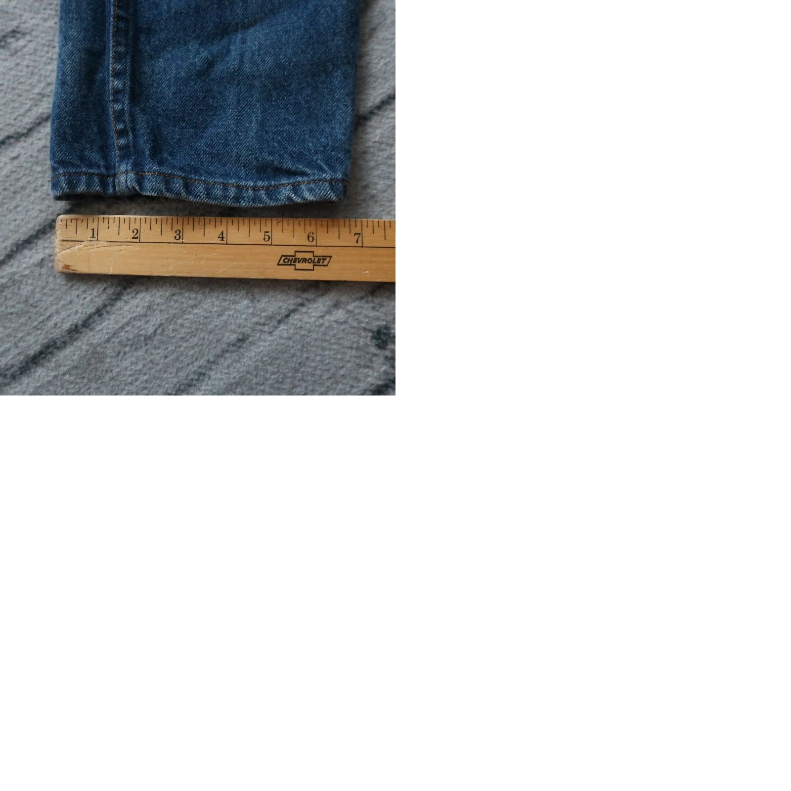 Vintage VINTAGE Levis 505 Denim Jeans Men Jeans 28-29" 30 Medium Wash 34" XS? Size US 30 / EU 46 - 9 Thumbnail