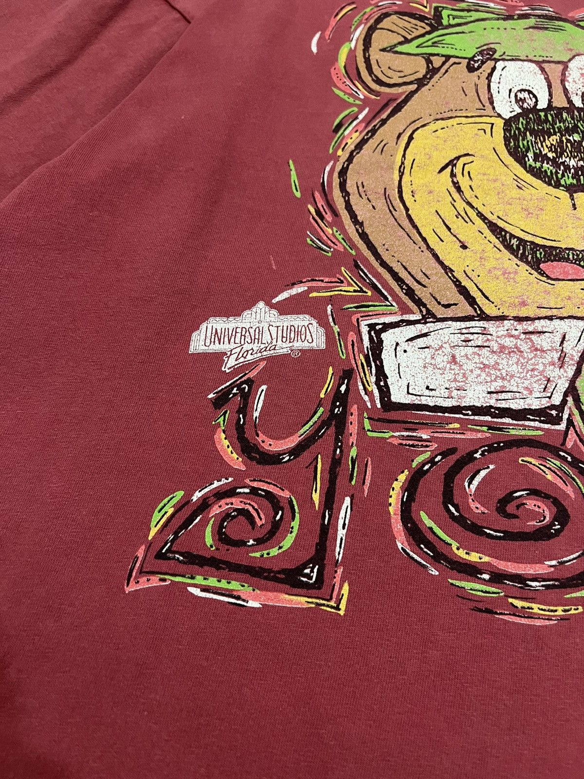 Universal Studios Vintage Y2k Yogi Universal Studios Florida Movie T-Shirt 90s Size US XXL / EU 58 / 5 - 6 Thumbnail