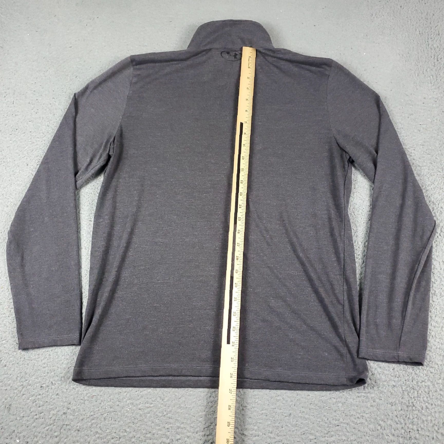 Under Armour Under Armour T Shirt Mens Medium Gray Active 1/4 Zip Pullover Long Sleeve Size US M / EU 48-50 / 2 - 7 Thumbnail