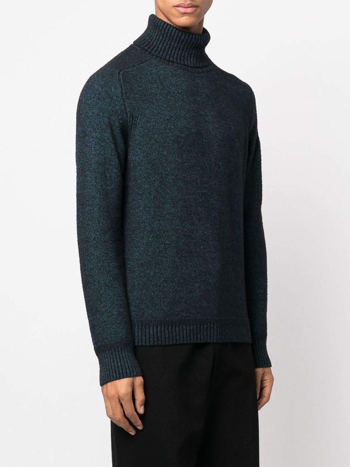 C.P. Company o1y1224 Turtleneck Sweater in Blue Size US S / EU 44-46 / 1 - 3 Thumbnail