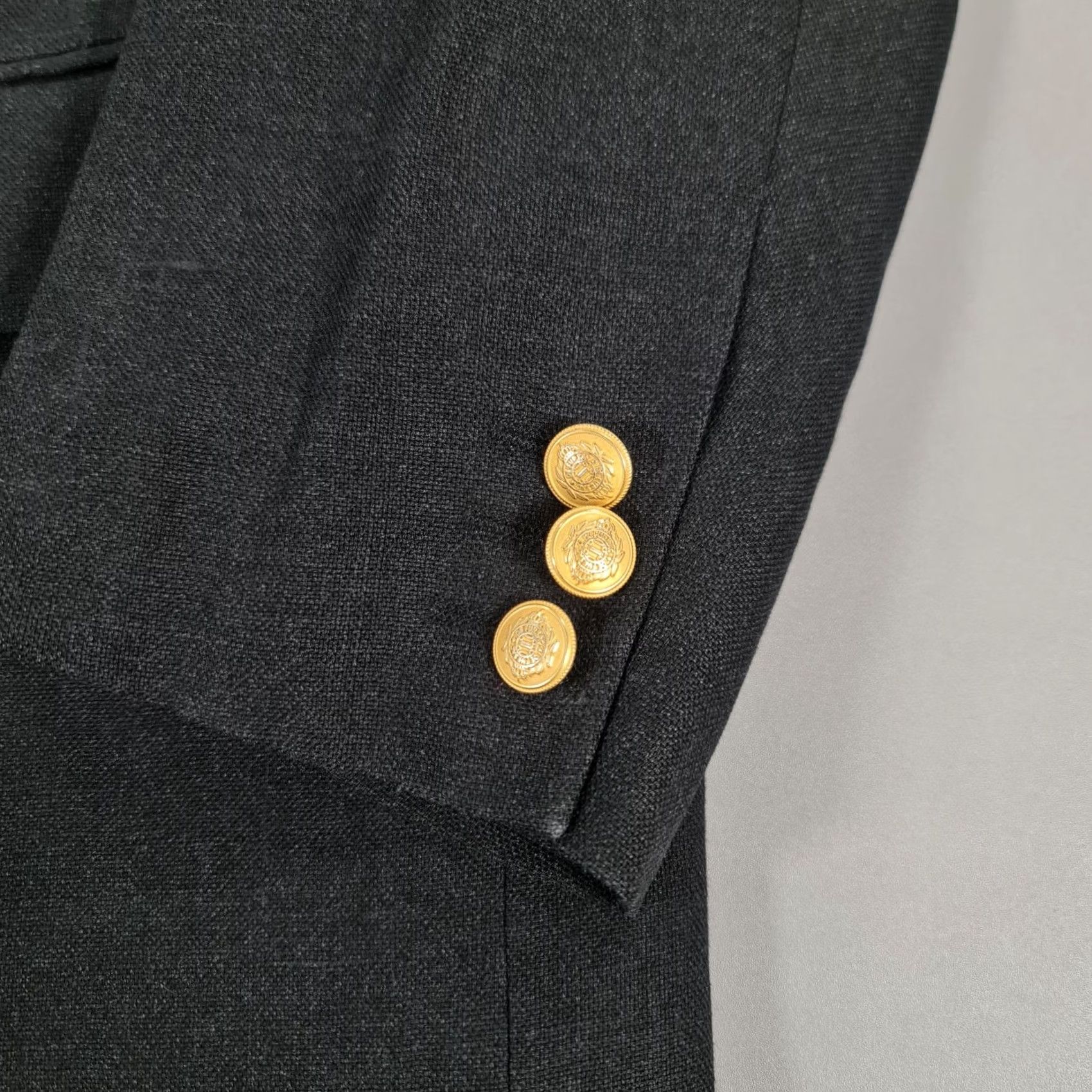 Suitsupply Suitsupply Blazer Jacket Men 38 R Wool Linen Grey Notch 4-Button Vintage Size 38R - 3 Thumbnail