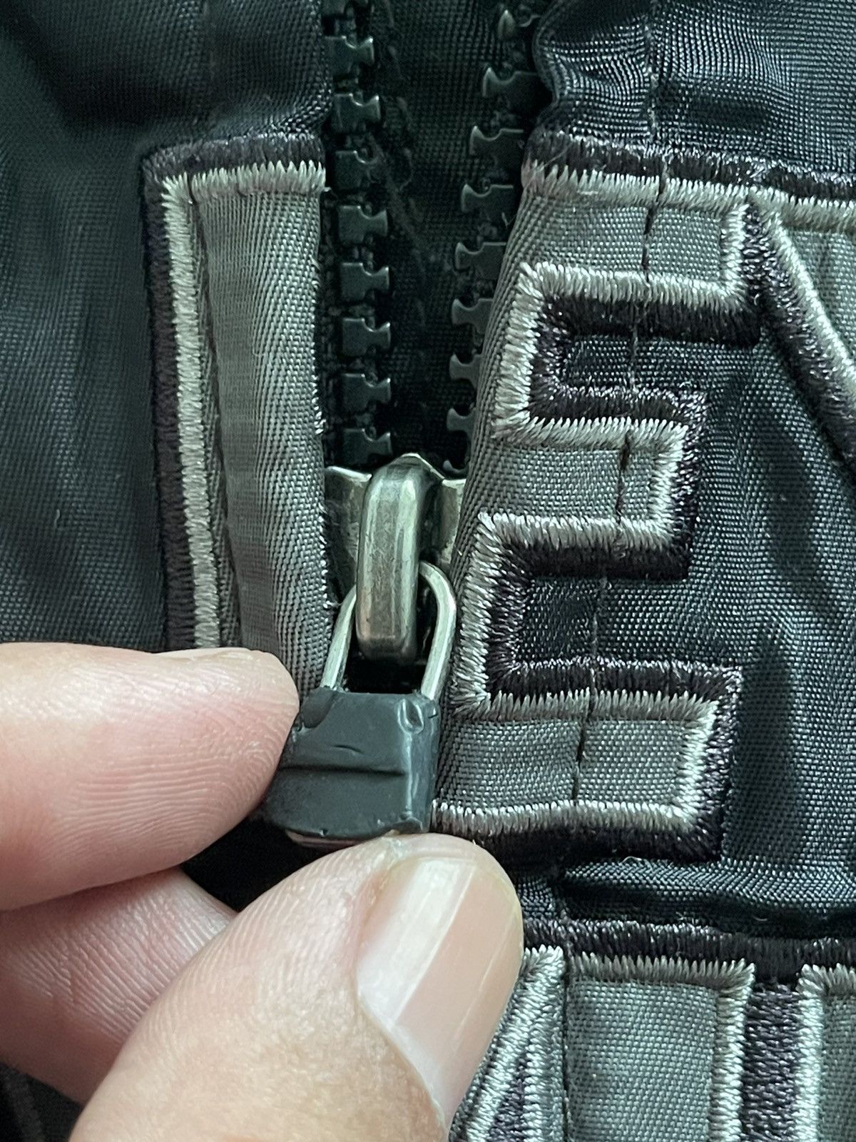 Harley Davidson × Vintage HARLEY DAVIDSON Black Nylon Embroidered Riding Motorcycle Size US M / EU 48-50 / 2 - 4 Thumbnail