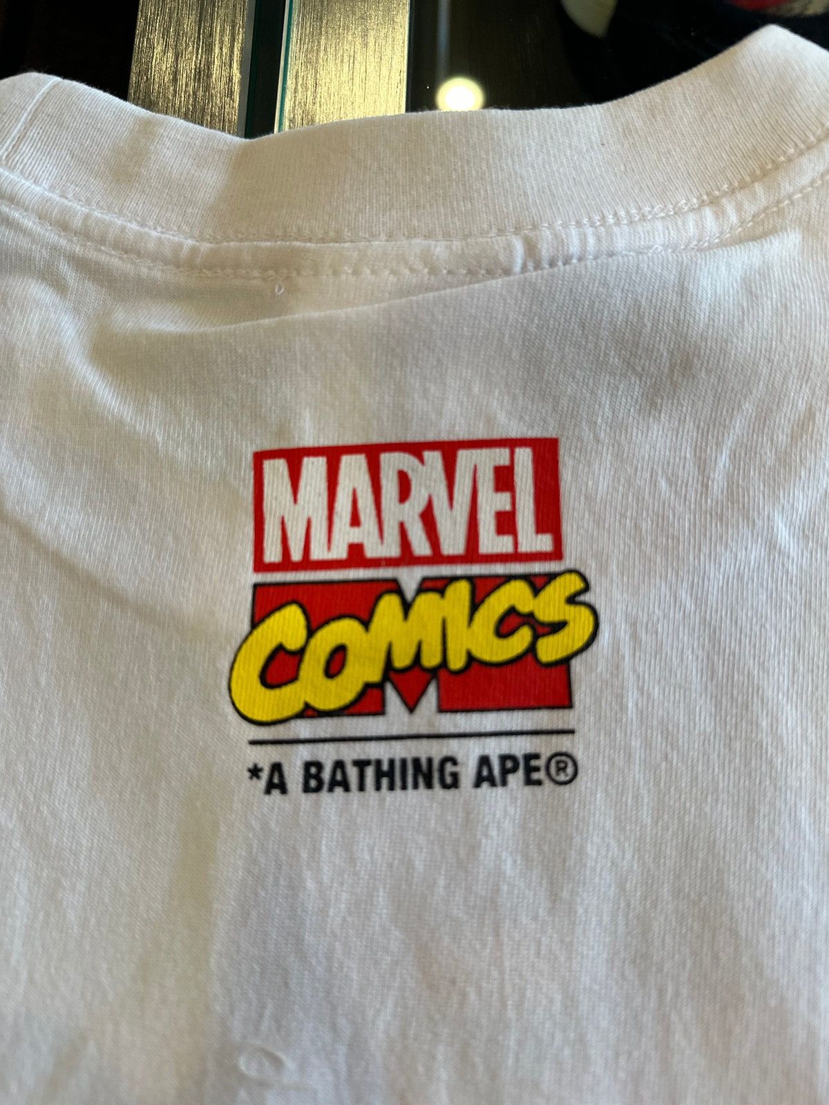 Bape × Marvel Comics Bape Marvel Tee DS Size US L / EU 52-54 / 3 - 2 Thumbnail