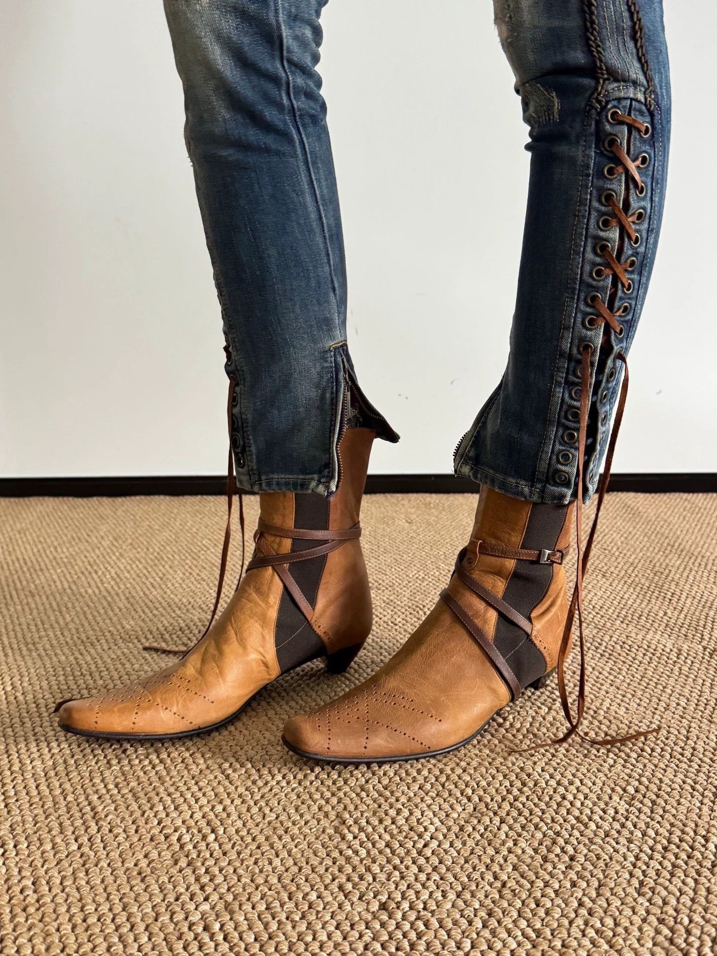 Other Italian Calfskin Strap Chelsea Boot LambSole 38.5 Size US 8 / IT 38 - 5 Thumbnail