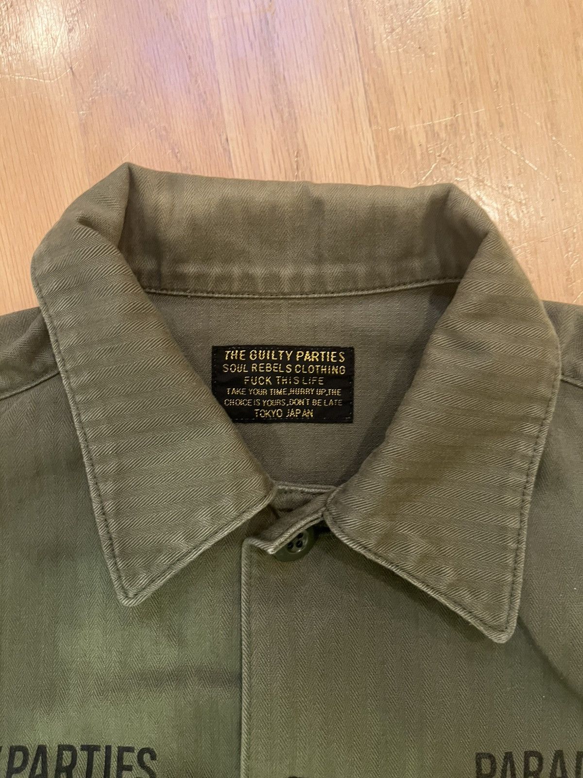 Wacko Maria guilty parties button up Size US M / EU 48-50 / 2 - 4 Thumbnail
