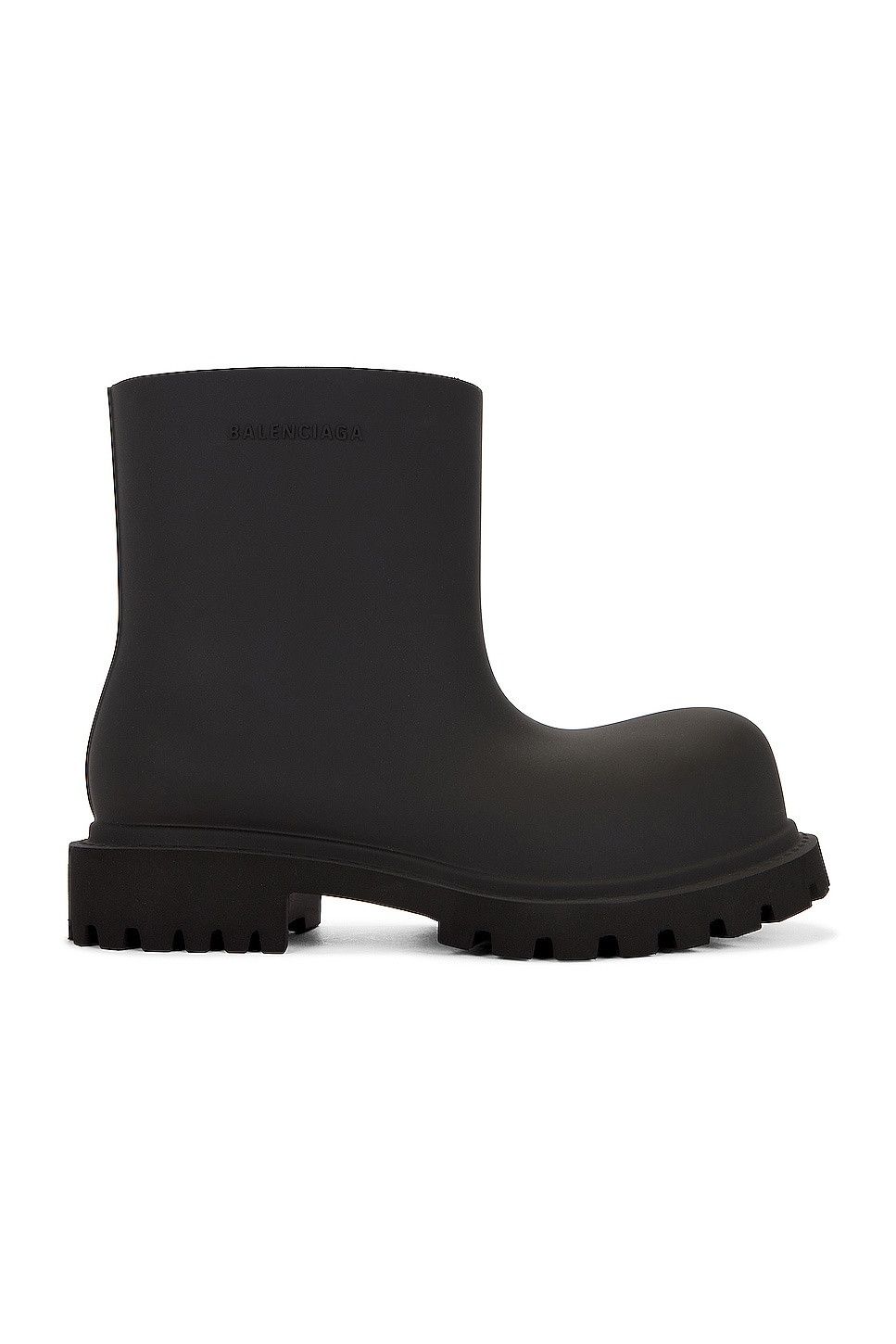 Balenciaga o1y0625 Rubber Ankle Boots in Black Size US 6 / IT 36 - 1 Thumbnail