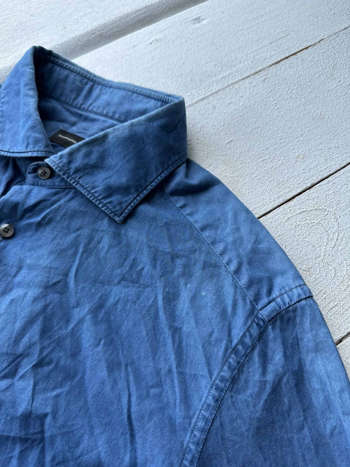 Ermenegildo Zegna 🔥Ermenegildo Zegna shirt designer made in Italy 🇮🇹 old money Size US L / EU 52-54 / 3 - 6 Thumbnail