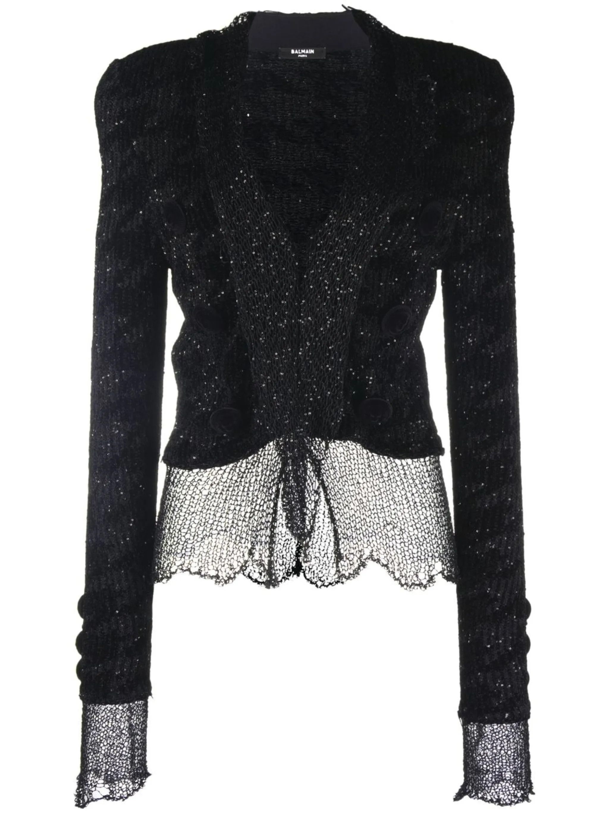 Balmain o1y0525 Blazer in Black Size M / US 6-8 / IT 42-44 - 1 Thumbnail