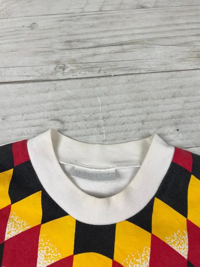 Adidas Vintage Adidas Germany 1994 1996 Training T-Shirt Jersey Size US L / EU 52-54 / 3 - 6 Thumbnail