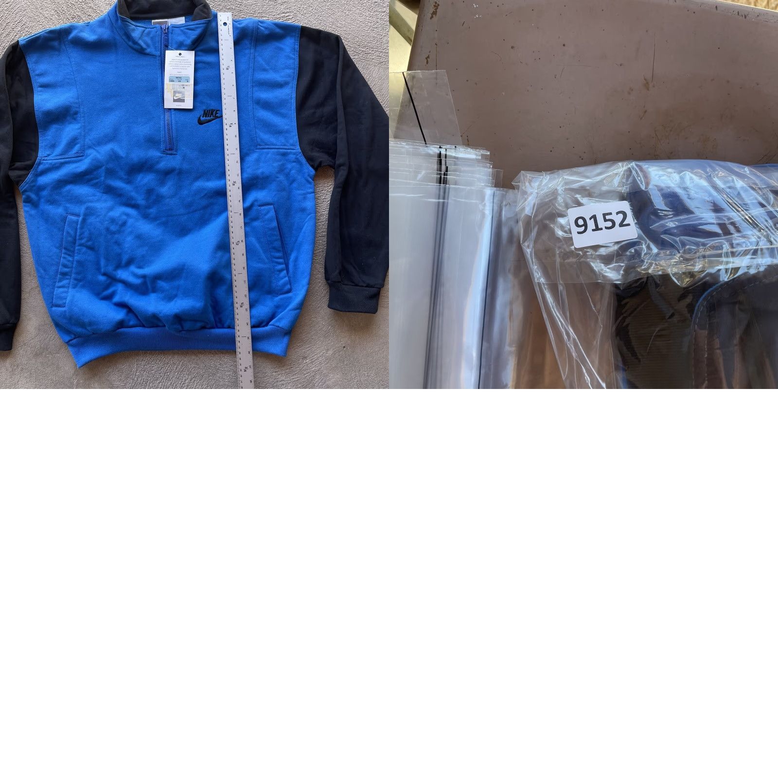 Nike Vintage Nike Sweatshirt Mens Medium Blue 1/4 Zip Stretch Swoosh 90s Sweater Size US M / EU 48-50 / 2 - 8 Thumbnail