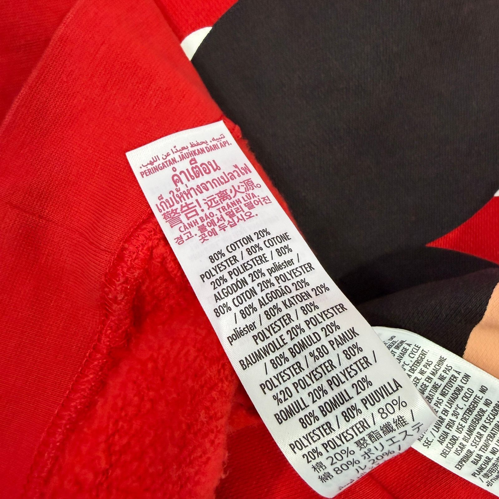 Disney Disney Mickey Mouse Spirit Jersey Sweatshirt Womens 3X Red Size 3XL / US 20-22 - 5 Thumbnail