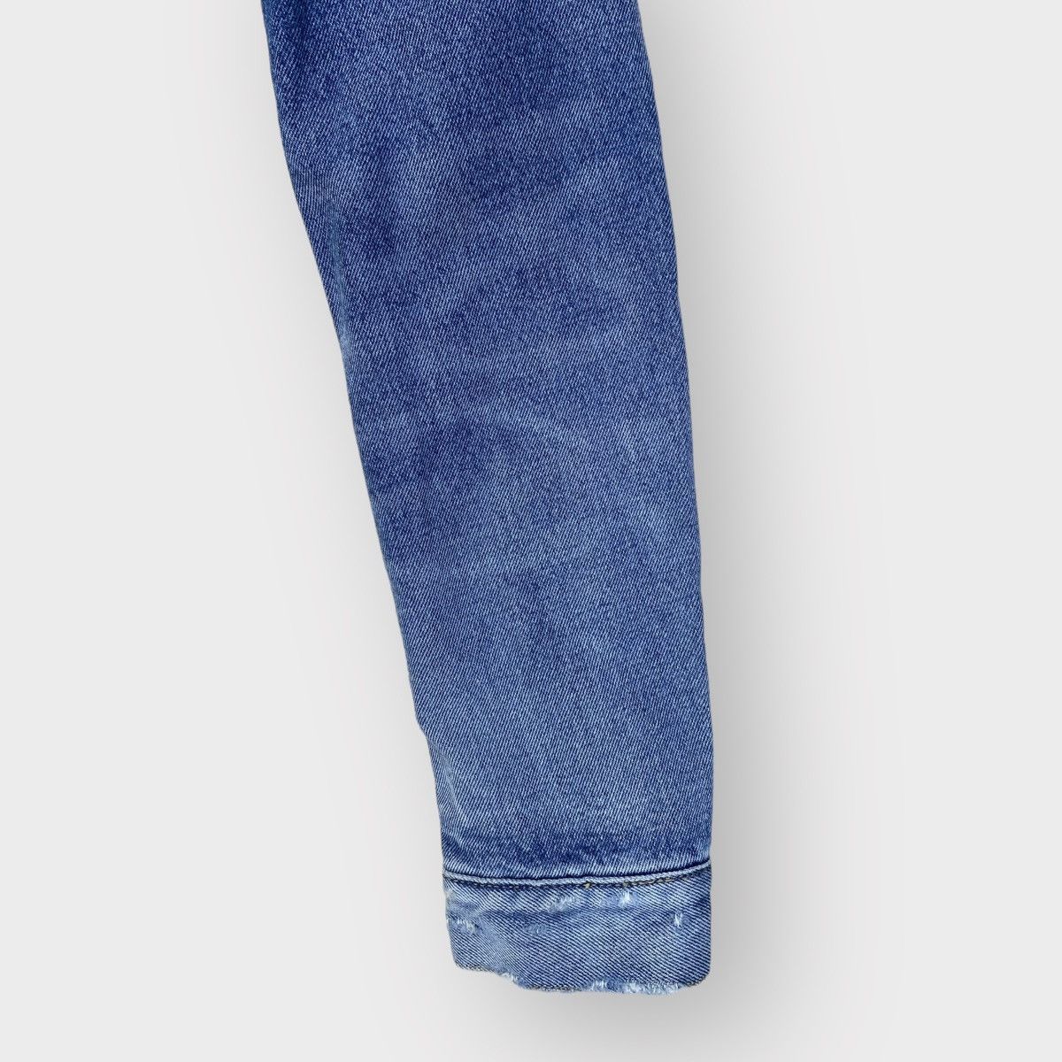 Saint Laurent Paris SLP Corduroy Collar Denim Jacket Size US XS / EU 42 / 0 - 3 Thumbnail