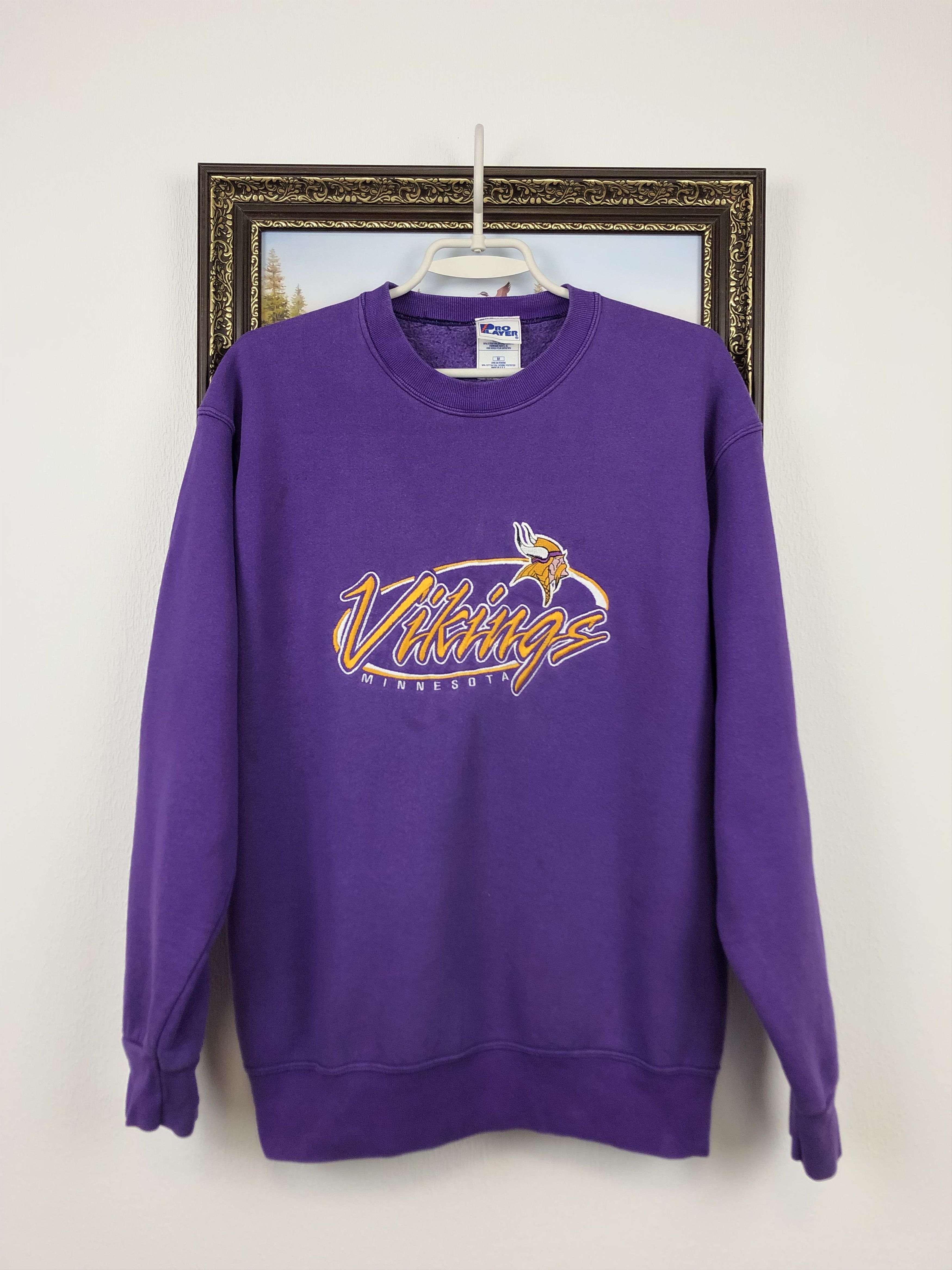NFL Vintage Minnesota Vikings NFL Football Sweatshirt Sport Size US M / EU 48-50 / 2 - 1 Thumbnail