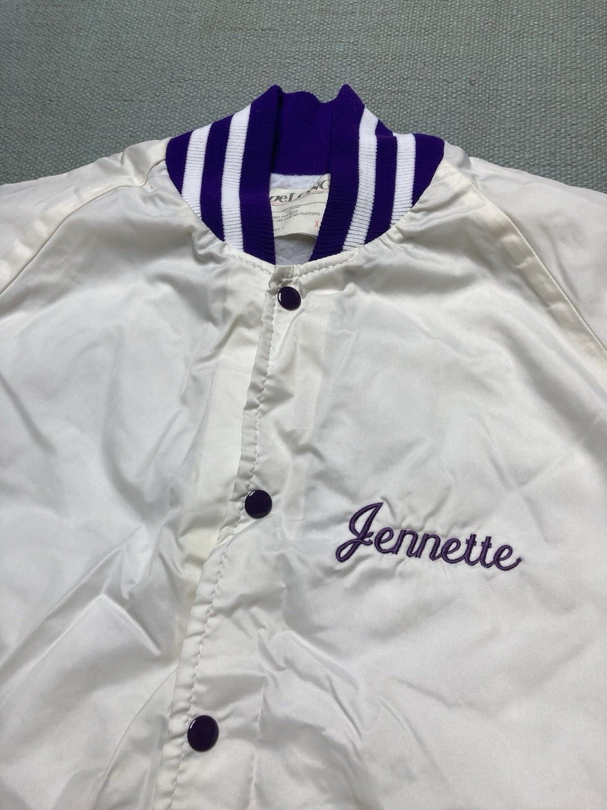 Vintage 80s bomber jacket IBPOEW order of elks Lansing Michigan XL Size US XL / EU 56 / 4 - 4 Thumbnail