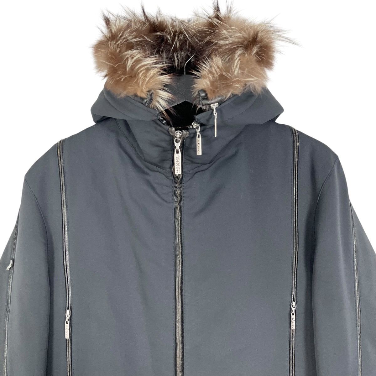 Designer × Gaultier Homme Objet × Jean Paul Gaultier Jean Paul Gaultier Objet Homme Furs Hoodie Winter Parka Size US S / EU 44-46 / 1 - 3 Thumbnail