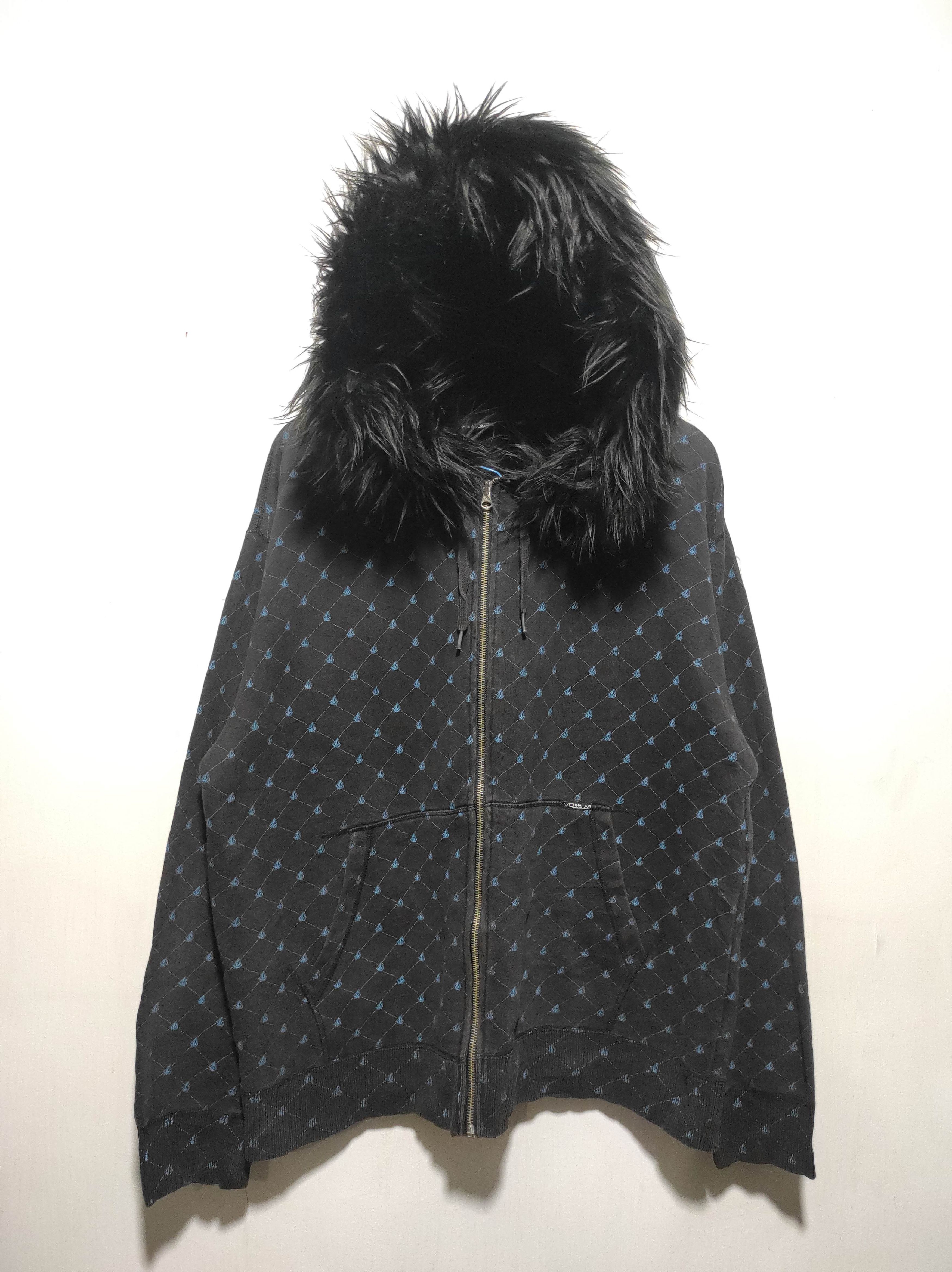 Volcom Volcom Monogram Zip Fur Hoodie IfSixWasNine LGB style Size US L / EU 52-54 / 3 - 2 Thumbnail
