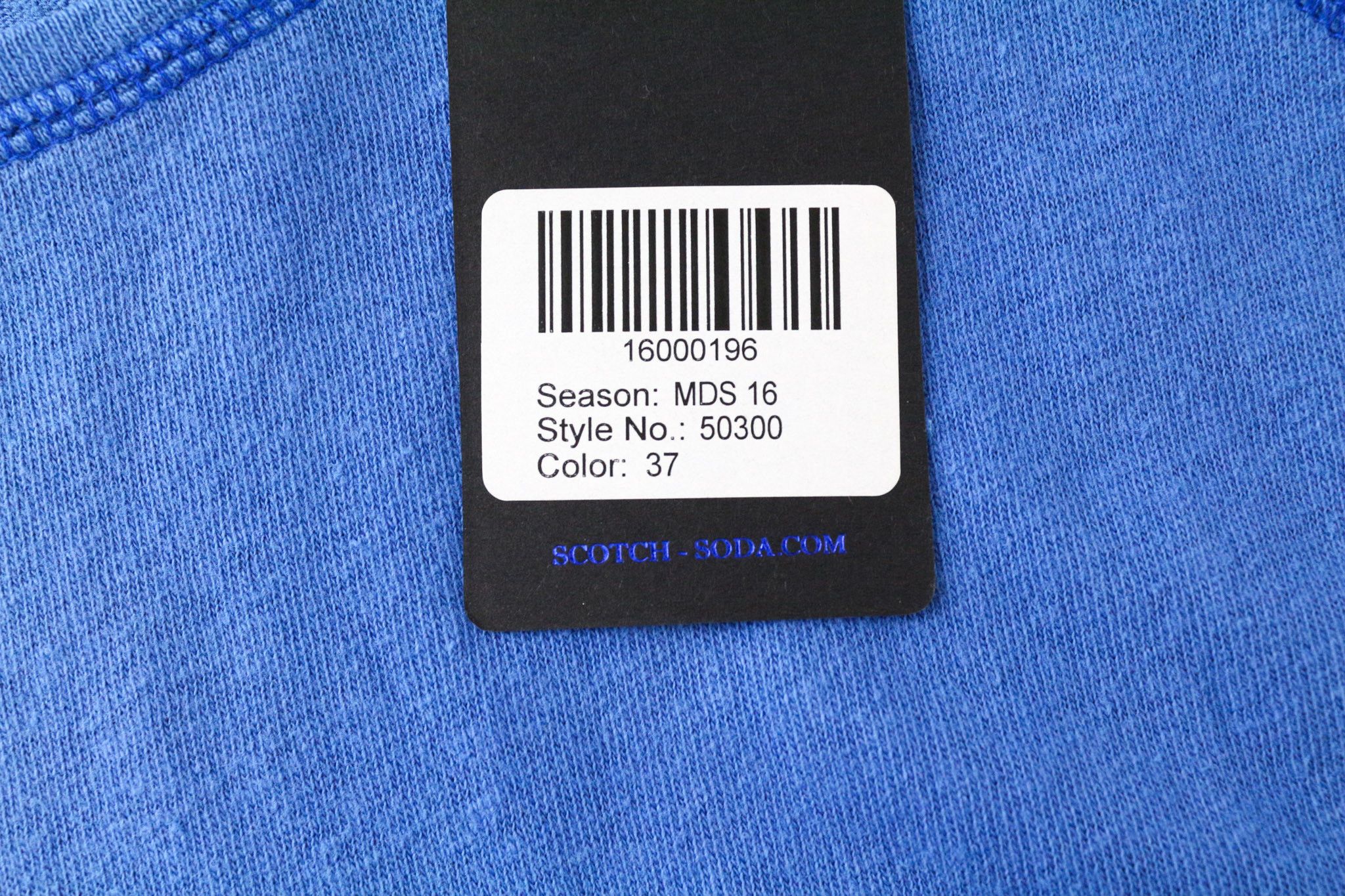 Scotch & Soda AMS BLAUW S/M Blue 3/4 Sleeve Pocket T-Shirt 75481 Size US S / EU 44-46 / 1 - 5 Thumbnail
