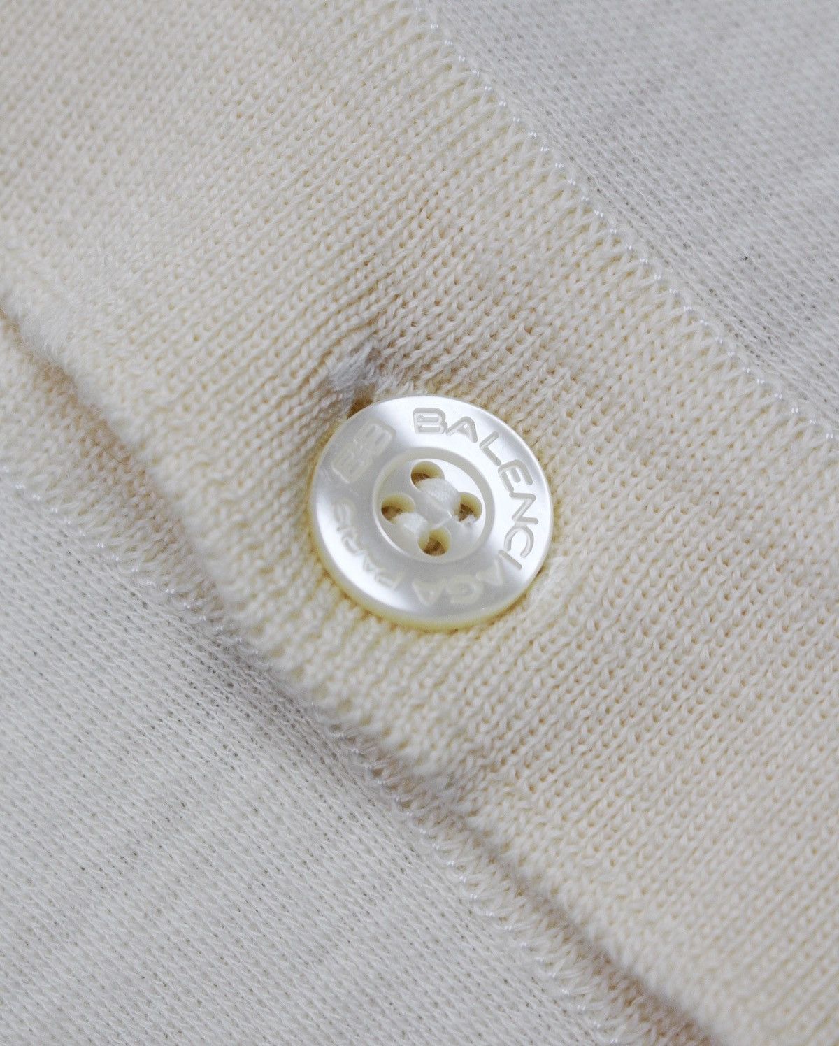 Balenciaga 1990S BALENCIAGA SPORTS WOOL HENLEY SHIRT Size US M / EU 48-50 / 2 - 5 Thumbnail