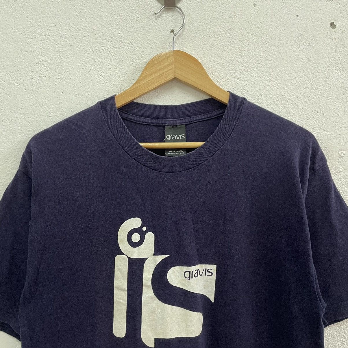 🔥Vintage 90s Gravis Skateboard Big Logo Tee