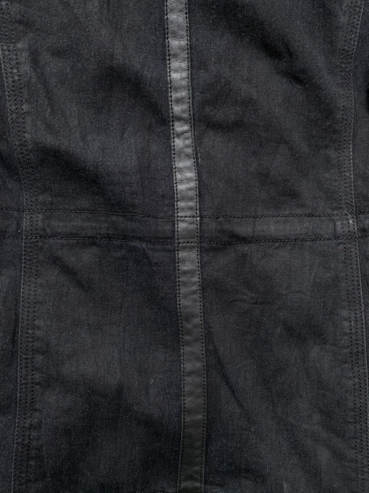 5351 POUR LES HOMMES 2000s 5351 Pour Les Hommes Leather Trimmed Washed Parka Size US S / EU 44-46 / 1 - 19 Thumbnail