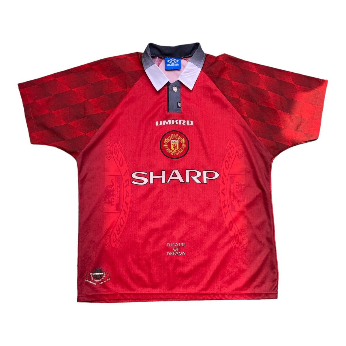 Vintage Umbro Manchester United 1996 1998 Soccer Jersey store