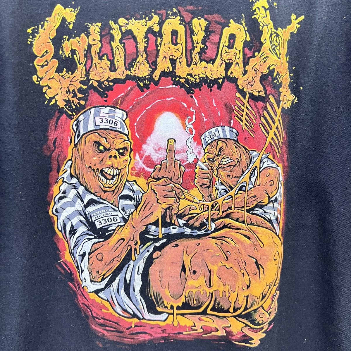 Band Tees GUTALAX GORE N ROLL TEE Size US L / EU 52-54 / 3 - 3 Thumbnail
