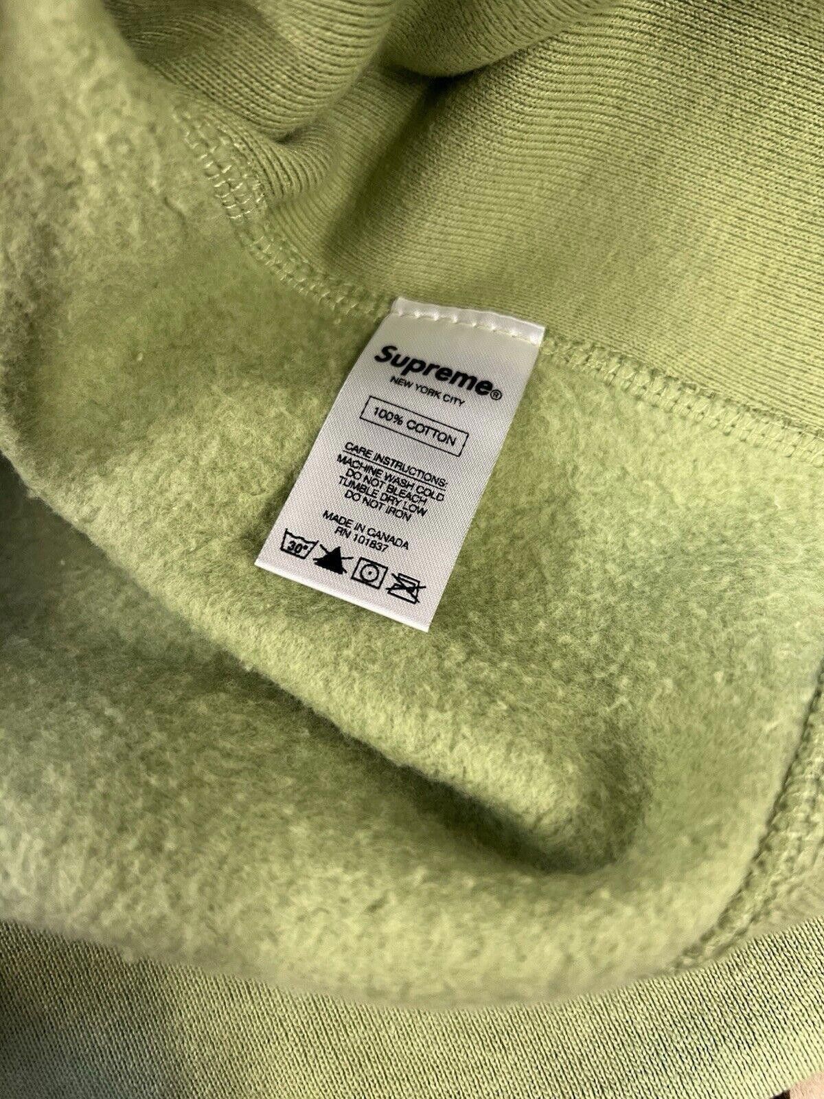 Supreme FW16 SUPREME BOX LOGO HOODED SWEATSHIRT HOODIE SAGE M Size US M / EU 48-50 / 2 - 12 Thumbnail
