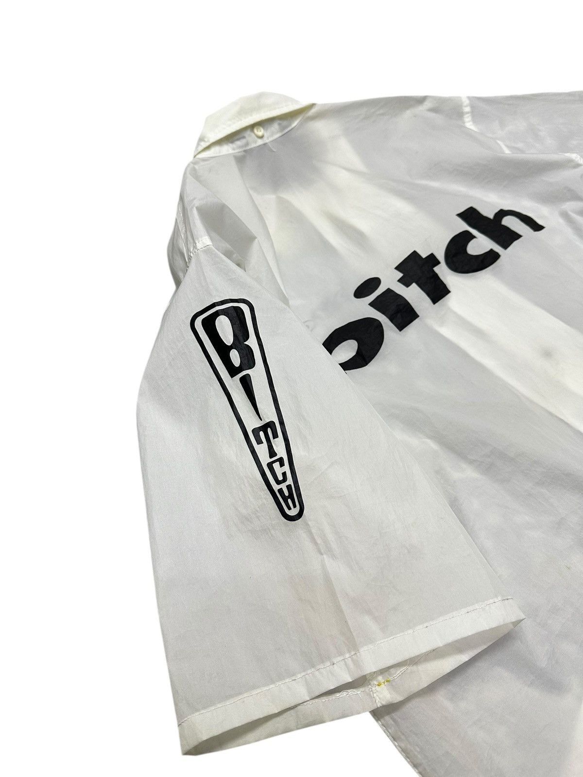 Vintage Vintage 90s Bitch Skateboard Short Sleeve Windbreaker Size US M / EU 48-50 / 2 - 5 Thumbnail